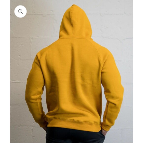 LITEFLEECE BRAVE
HOODIE- YELLOW Mens Medium - Picture 2 of 7